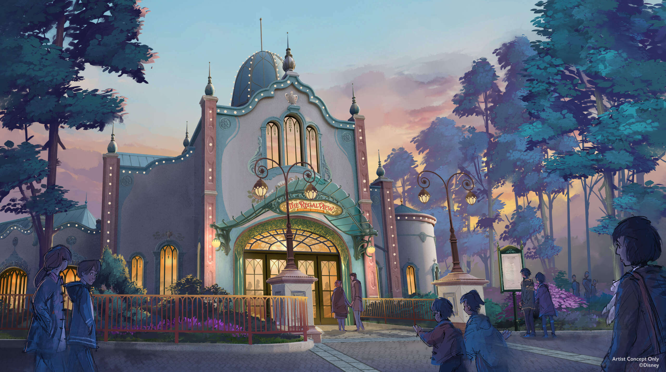 Disneyland Paris - Regal View restaurant