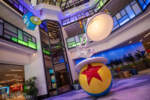 Disneyland Pixar Place Hotel lobby Luxo Jr lamp DSC_4823-X5