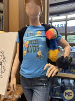 Disneyland-Pixar UP merchandise-mannequin