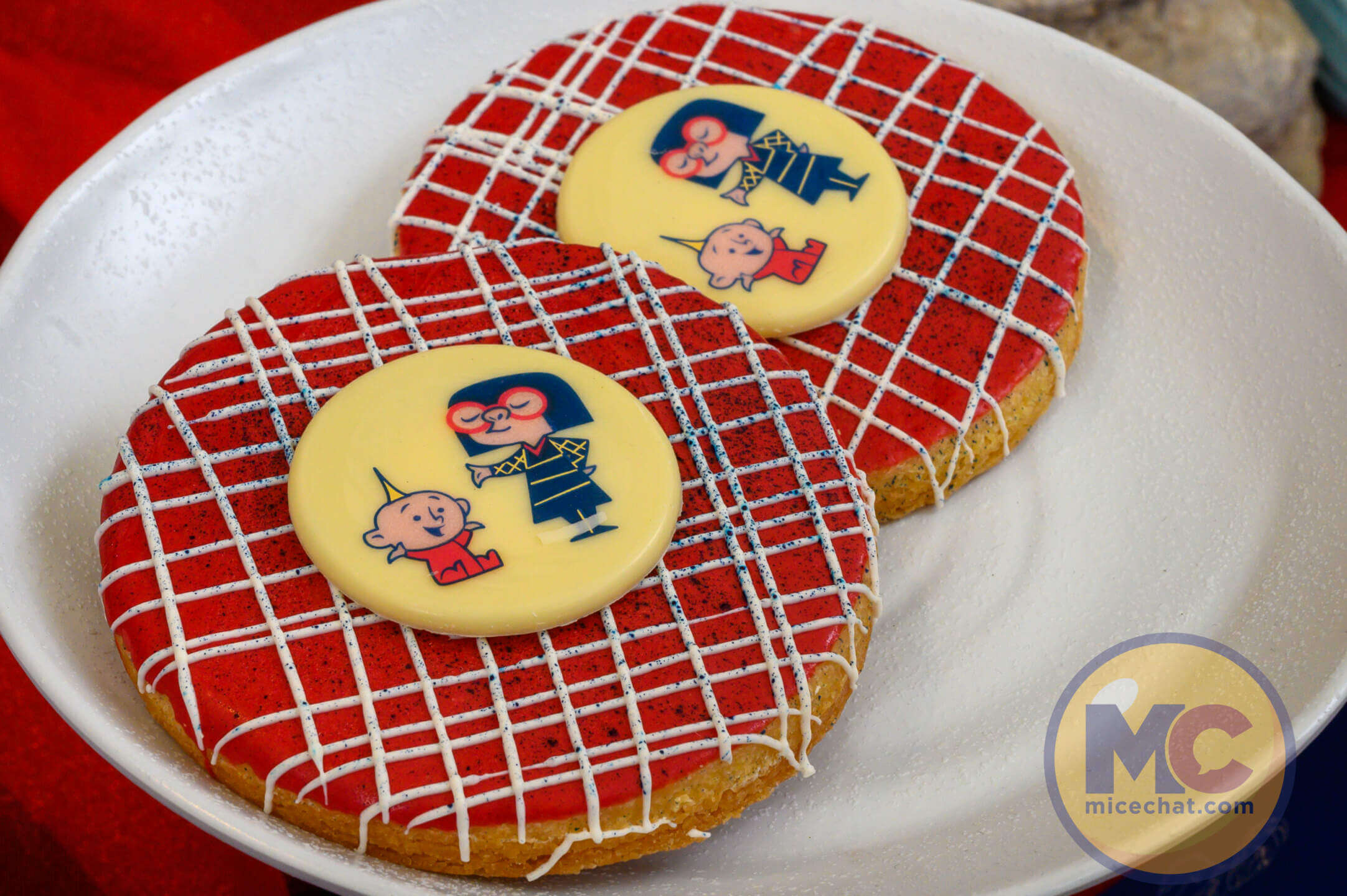 Pixar Fest 2024 - Jack Jack shortbread cookie