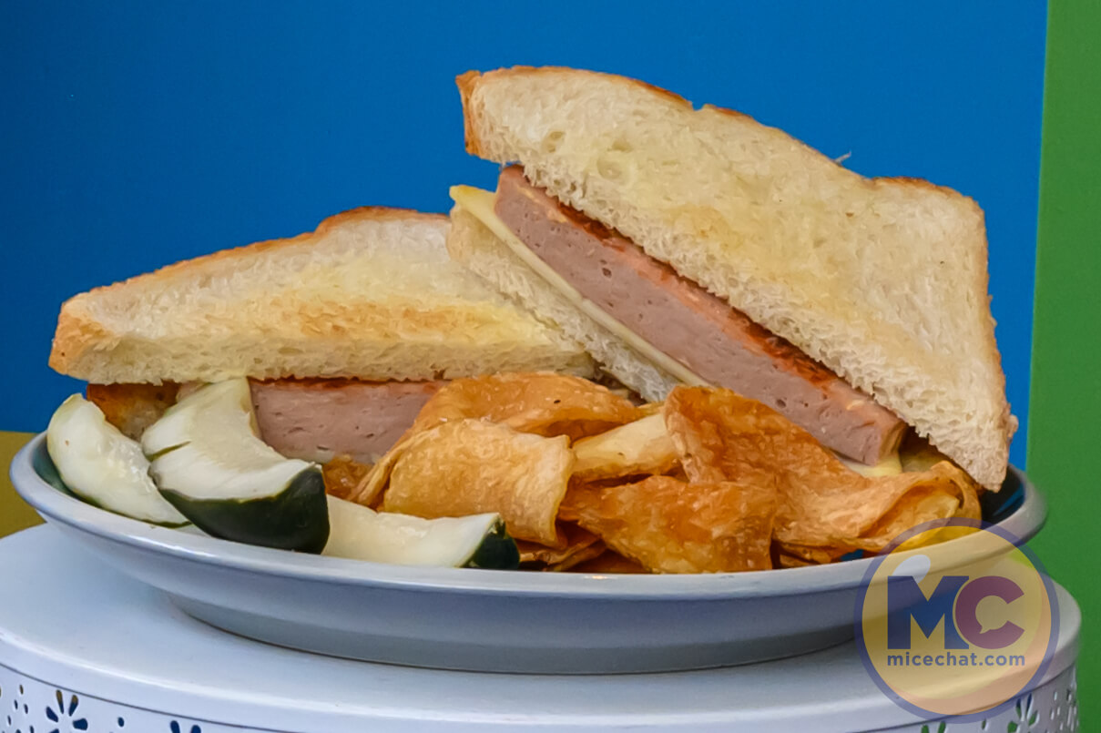 Pixar Fest 2024 - fried bologna sandwich