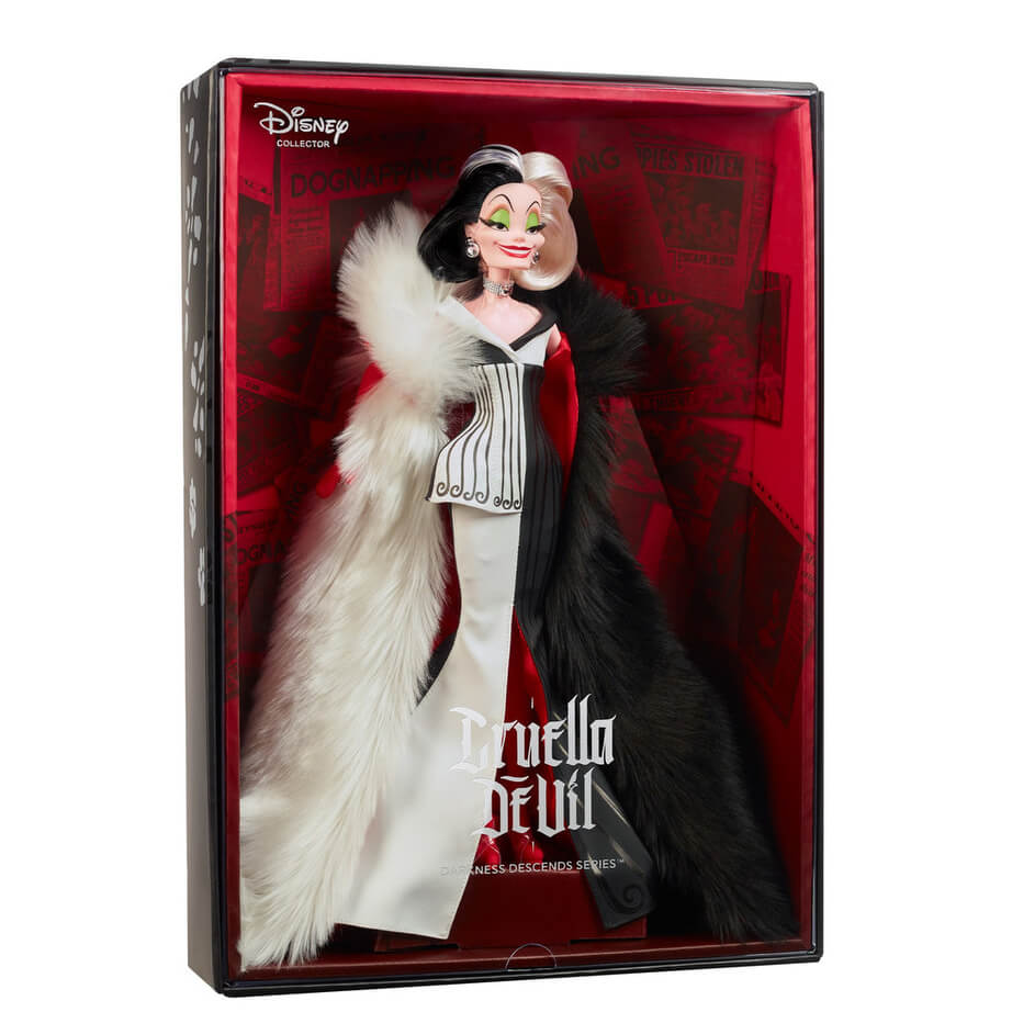 Mattel Darkness Descends Cruella is a Devil of a Fashionista