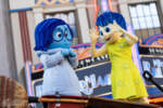 Disney California Adventure Better Together Pixar Parade Inside Out Joy Sadness DSC_3751-X5