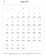 Disneyland July 2024 Ticket Prices