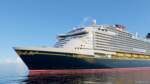 The Disney Adventure Cruise Ship – Front