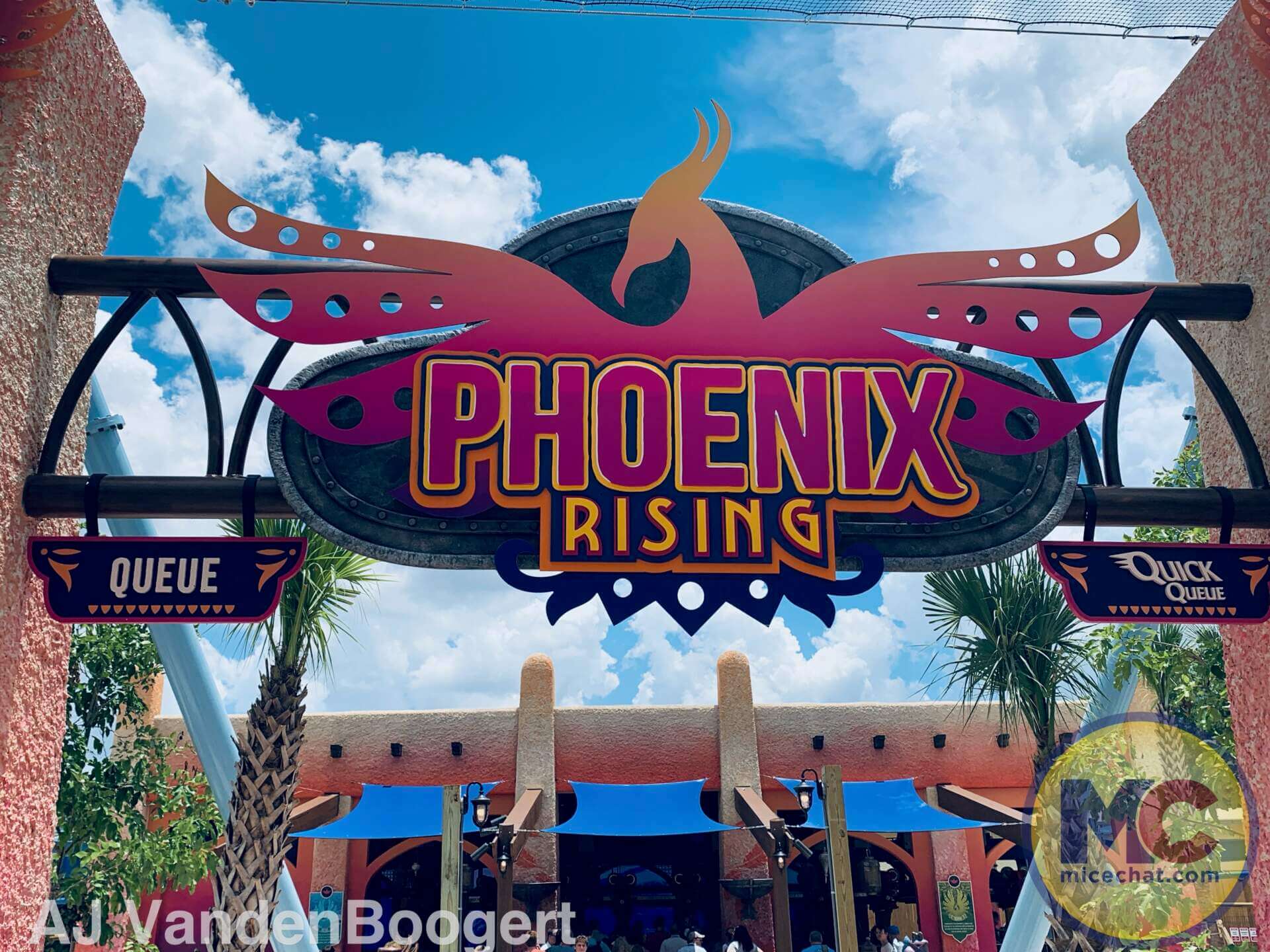 Phoenix Rising, NEW Phoenix Rising Coaster Soars at Busch Gardens Tampa!