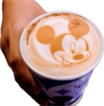 Disney Coffee with Mickey Print