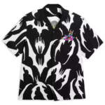 Disney Halloween Merchandise 2024-Stitch woven shirt for adults