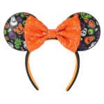 Disney Halloween Merchandise 2024-glow in the dark ear headband