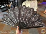 Disneyland-Haunted Mansion merchandise-wallpaper folding hand fan