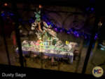 Disneyland-haunted mansion holiday 2024 gingerbread house-1