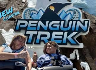 Join the Expedition on SeaWorld Orlando’s New Penguin Trek Coaster