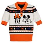 Mickey and Minnie Mouse Halloween Knit Top for Adults by Her Universe