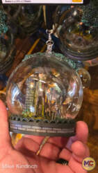 Mike Kindrich-MiceChat-Disneyland-Haunted mansion merchandise-Caretaker and Bones the dog ornament
