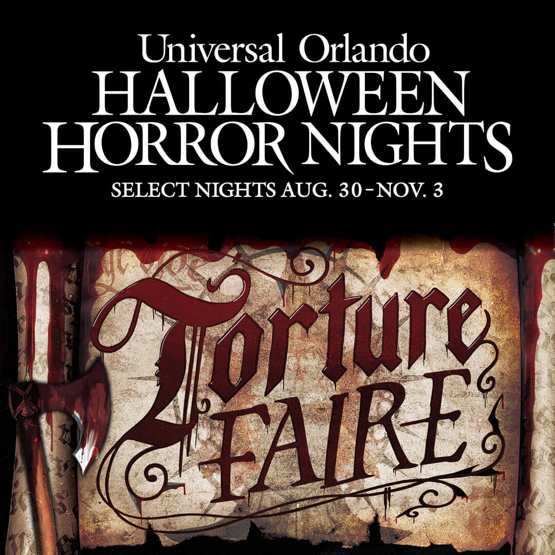 Halloween Horror Nights Orlando Torture Faire Scare Zone