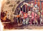 Pirates of the Caribbean Marc Davis Jail Scene Sketch Hero MiceChat