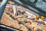 Universal Studios Hollywood Update_Fast and Furious Coaster Construction_Mid Hill Rebar