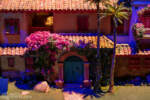 D23 2024 Imagineering Behind the Dreams Disneys Animal Kingdom Tropical Americas Encanto casita attraction facade model detail front door DSC_4118-Enhanced-NR-X5