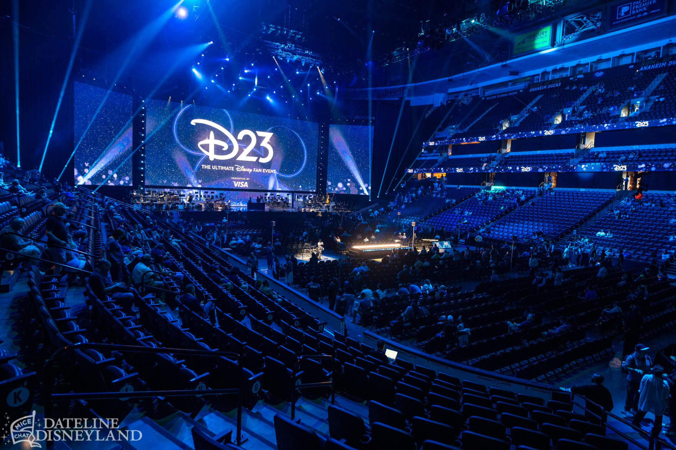 D23 at the Honda Center in Anaheim