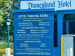 Disneyland Hotel Parking Rates