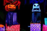 Disneyland-News-Haunted Mansion Holiday attick pumpkin and skeleton- MiceChat