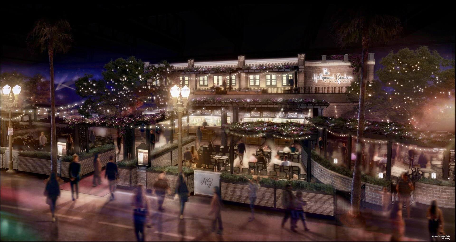 Disneyland paris - Hollywood Gardens Restaurant