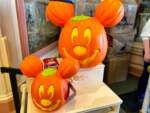Halloween Merchandise Giant Pumpkin and medium pumpkin