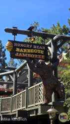 Mike Kindrich-Disneyland-Hungry Bear Barbecue jamboree-new sign