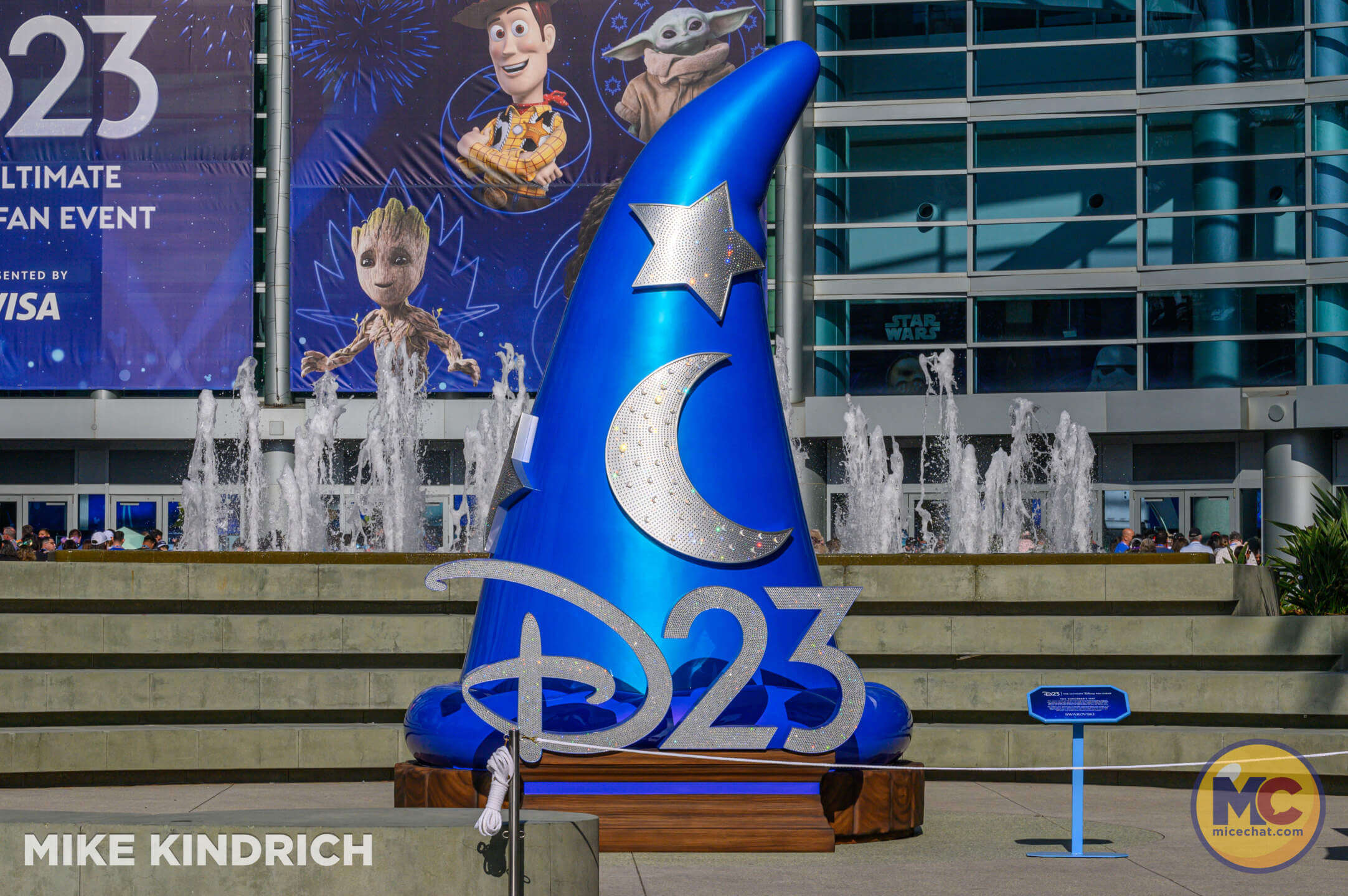 Crowds fill the show floor at D23: The Ultimate Disney Fan Event in Anaheim