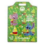 Stitch Attacks Snacks Pin Set – Pineapple Swirl – August – Limited Release 1