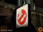 Universal Hollywood HHN Ghostbusters sign