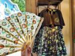 hocus pocus dress and fan