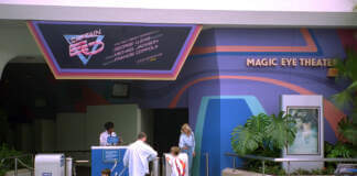 Captain EO at the Magic Eye Theater, Disneyland