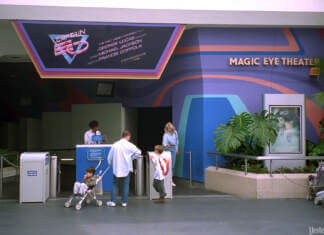 Captain EO at the Magic Eye Theater, Disneyland