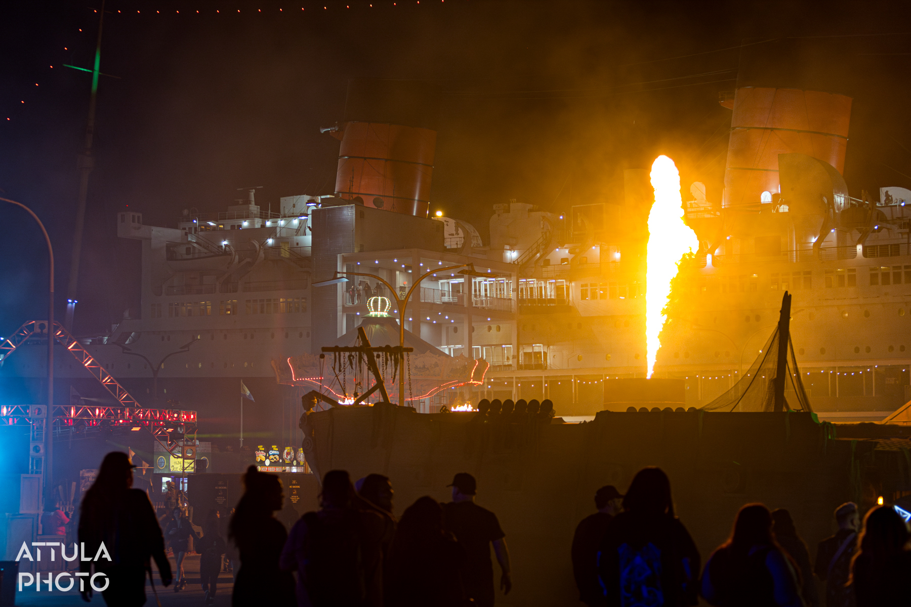 , Queen Mary’s Dark Harbor Resurrected – New Mazes, Old Haunts & Hidden Secrets