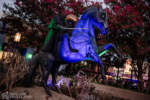 Disney California Adventure Buena Vista Street Headless Horseman statue Halloween Time DSC_6177-X5
