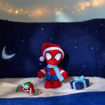 Disney Store-Disney Holiday merchandise 2024-Marvel Spider-Man holiday plush