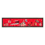 Disney Store-Disney Holiday merchandise 2024-Mickey Mouse and Friends Fantasyland Castle Reversible Holiday Table Runner