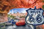 Disneyland Cars Land Route 66 lightning McQueen History
