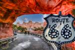 Route 66 and Disney Cars Radiator Springs Hero