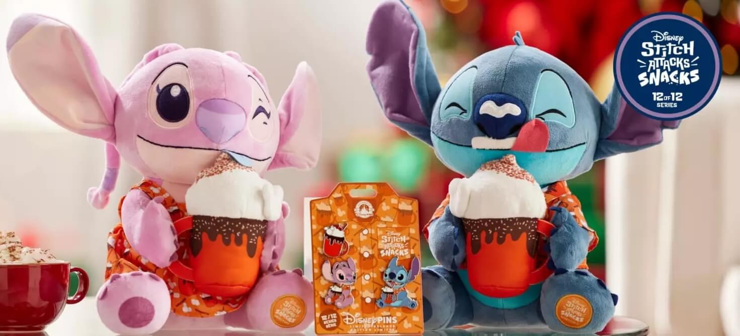 Stitch Attacks Snacks, December’s Stitch Attacks Snacks Merchandise Warms the Heart with Chocolate