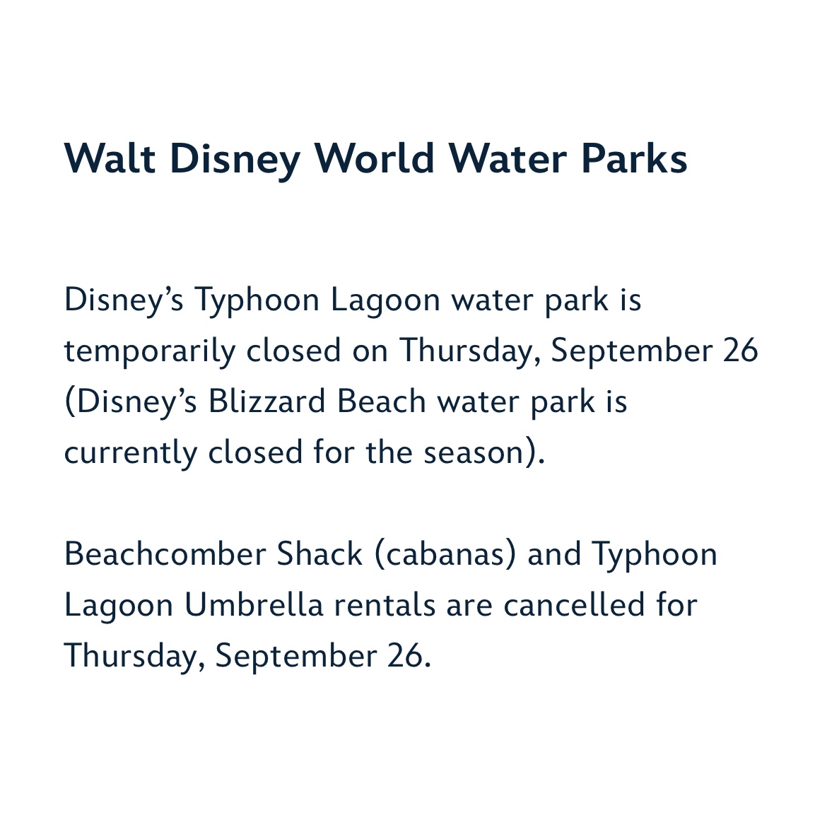 , UPDATED! Storm or Shine: How Central Florida Theme Parks Are Handling Hurricane Helene