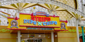 Yesterland: Boardwalk Betsy’s Strips, Dips ’n’ Chips at Paradise Pier