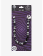 BoxLunch Nightmare Before Christmas merchandise collection-jack skellington beaded phone charm