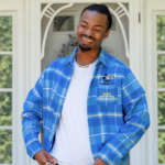 Cakeworthy-Mickey Hanukkah flannel shirt-front