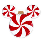 Disney Store-Disney holiday merchandise 2024-mickey mouse icon holiday serving tray