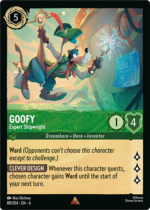 Ravensburger Disney Lorcana Azurite Sea-Emerald Sapphire single player deck-Goofy Expert Shipwright-micechat