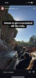 Tiana’s Bayou Adventure evacuation