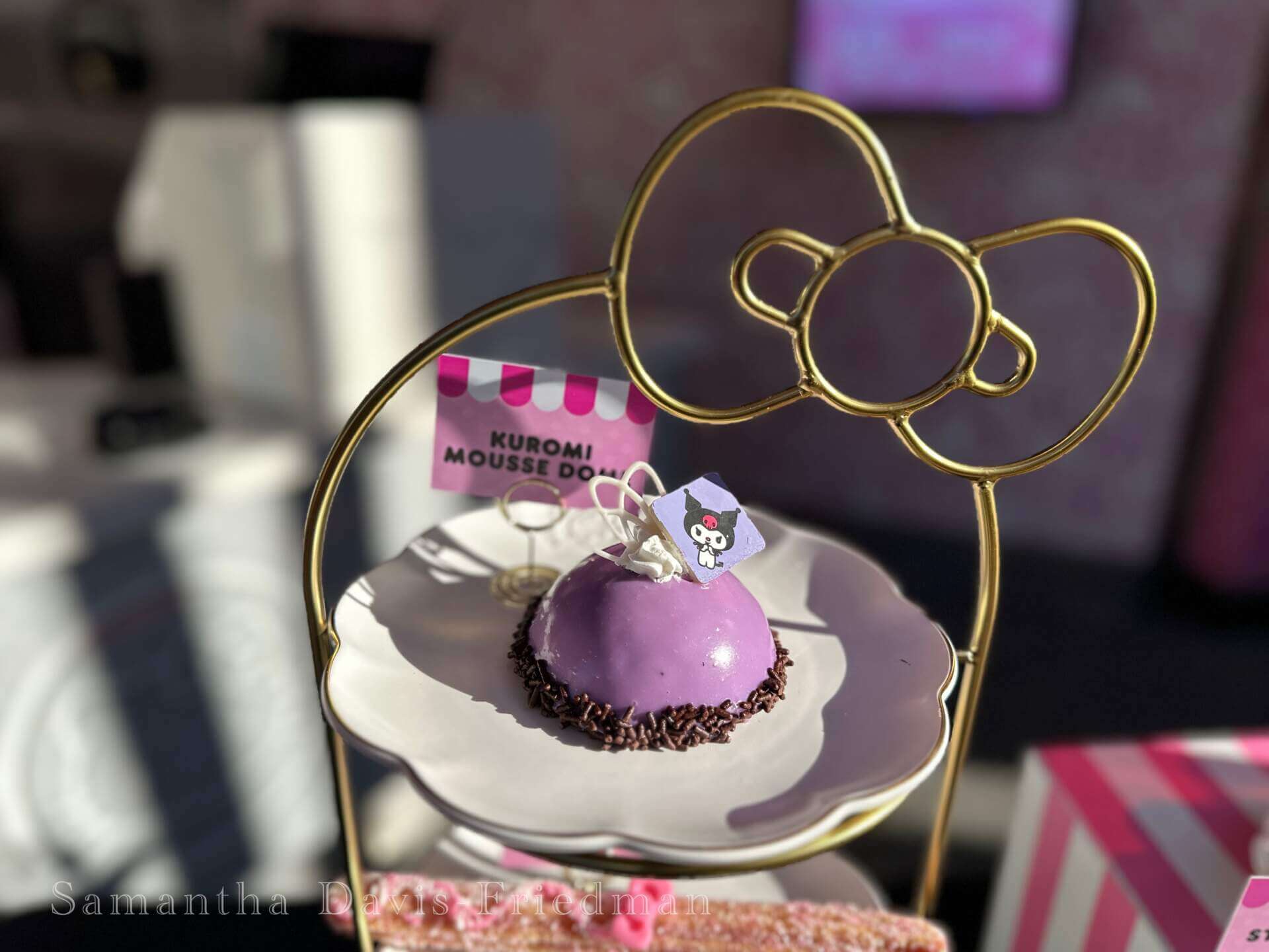 Universal Studios Hollywood - Hello Kitty Cafe - Kuromi Mousse