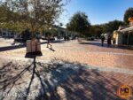construction entry plaza new planters